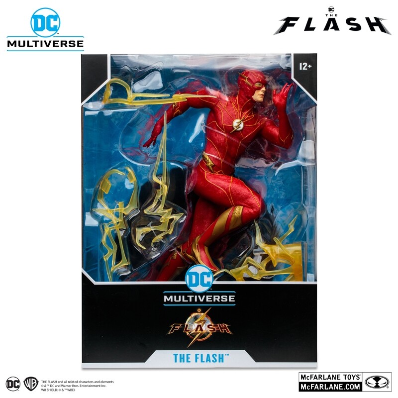 McFarlane Toys DC Multiverse 12" FLASH MOVIE STATIC FIGURE THE FLASH