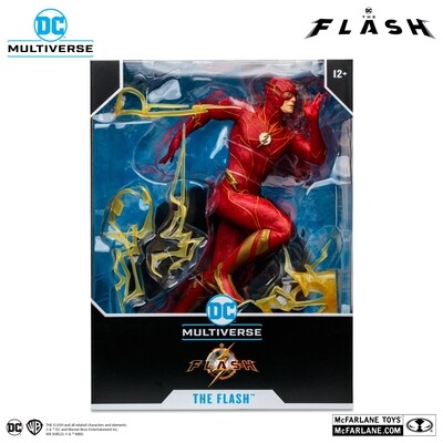 McFarlane Toys DC Multiverse 12" FLASH MOVIE STATIC FIGURE THE FLASH