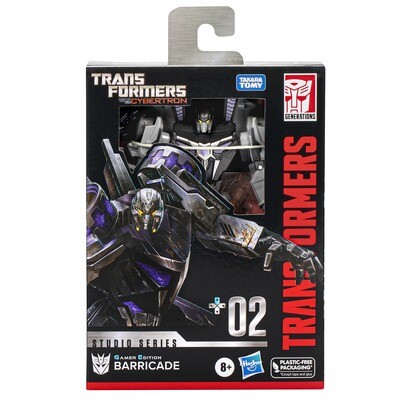 Transformers Studio Series Deluxe 02 Transformers: War for Cybertron Gamer Edition Barricade