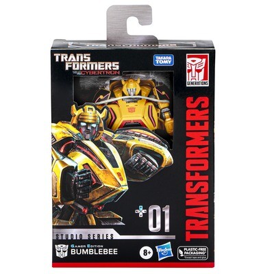 Transformers Studio Series Deluxe 01 Transformer Gamer Edition Bumblebee