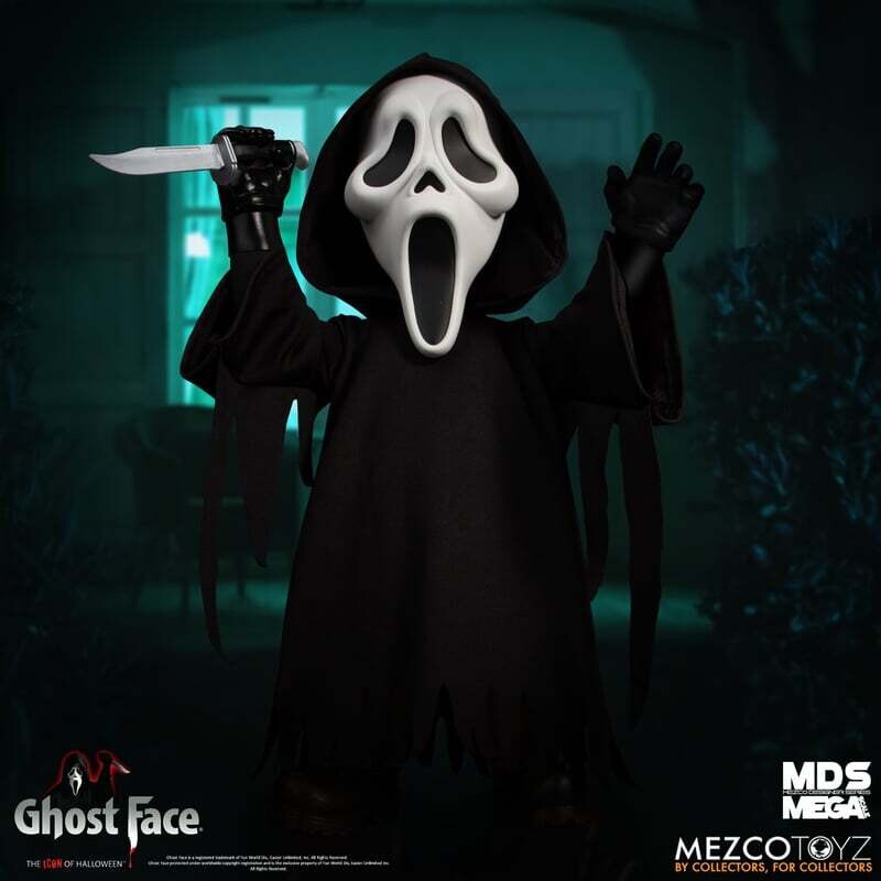 MEZCO MDS MEGA SCALE 15 MEZCO MDS MEGA SCALE 15" Ghost Face