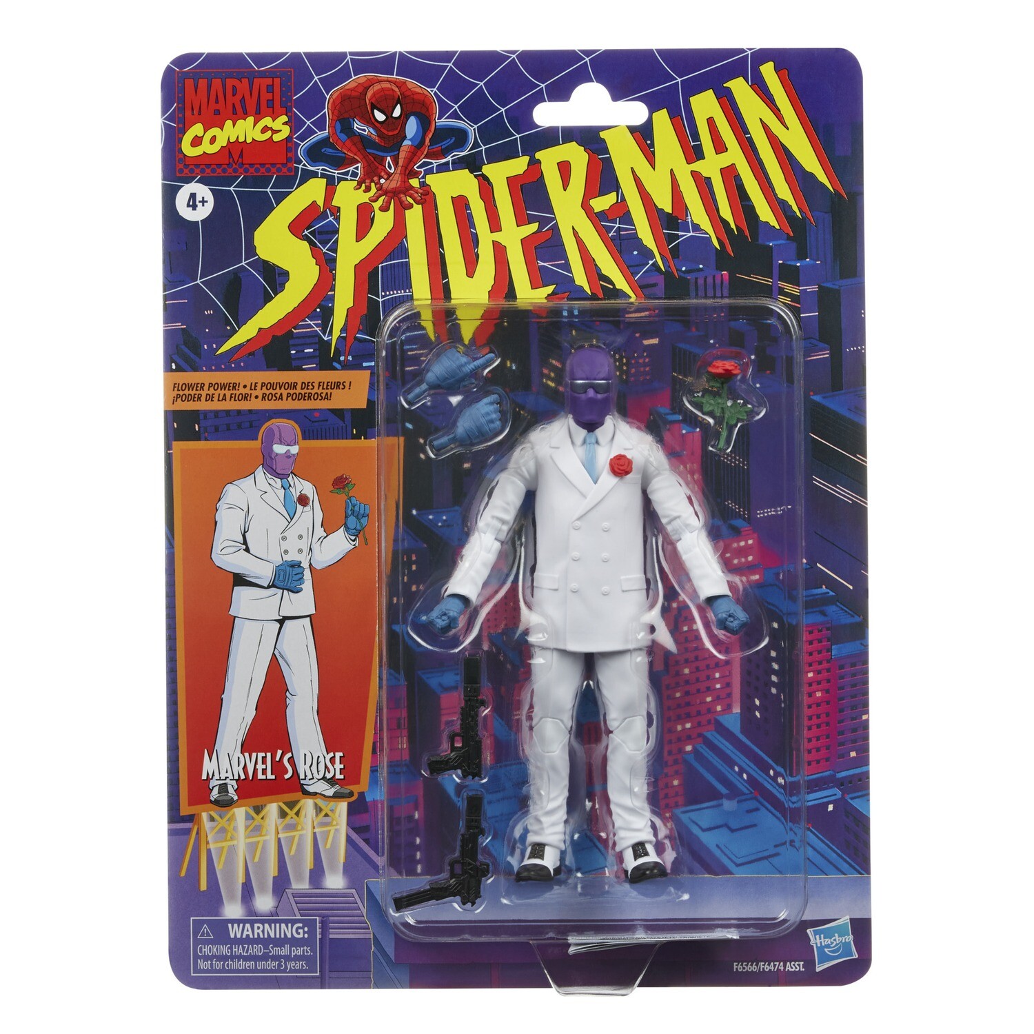 Marvel Legends 6" Spider-Man Retro Wave 3 Marvel's Rose Action Figure