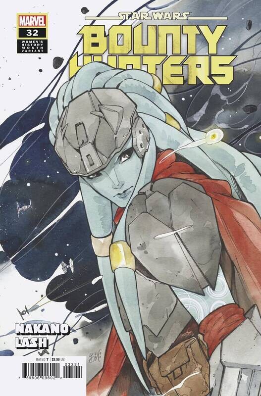 STAR WARS BOUNTY HUNTERS #32 MOMOKO WOMENS HISTORY VAR
MARVEL COMICS
(15th March 2023)