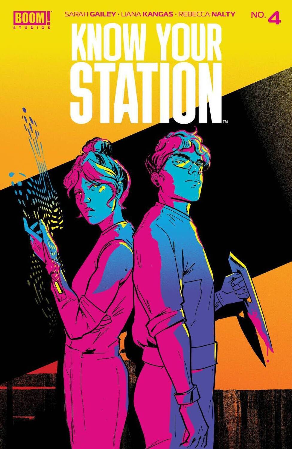 KNOW YOUR STATION #4 (OF 5) CVR A KANGAS (MR)
BOOM! STUDIOS COMICS
(15th March 2023)