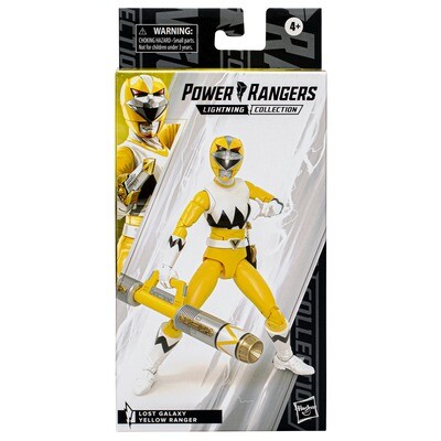 Power Rangers Lightning Collection Lost Galaxy Yellow Ranger Figure Power Rangers Lightning Collection Lost Galaxy Yellow Ranger Figure