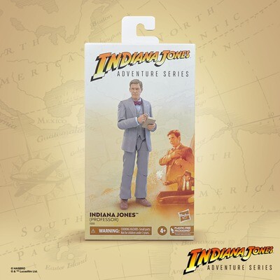 Indiana Jones Adventure Series 6" Indiana Jones (Professor) Action Figure