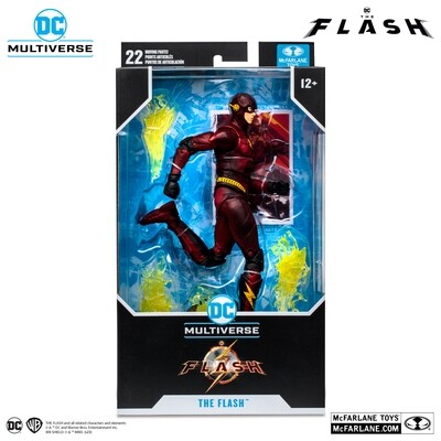 McFarlane Toys DC Multiverse THE FLASH (BATMAN COSTUME) (THE FLASH MOVIE)