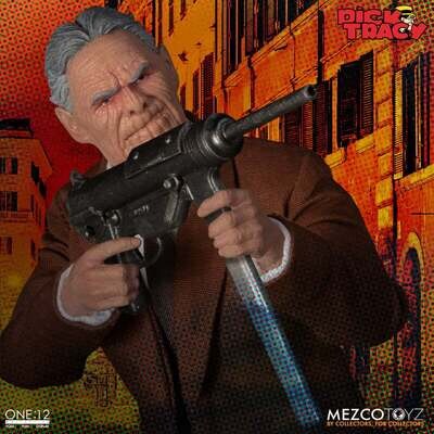 MEZCO ONE:12 COLLECTIVE Dick Tracy Pruneface Action Figure