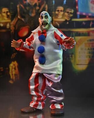 NECA 8" Scale Clothed Action Figure - House of 1000 Corpses Captain Spaulding (20th Anniversary)