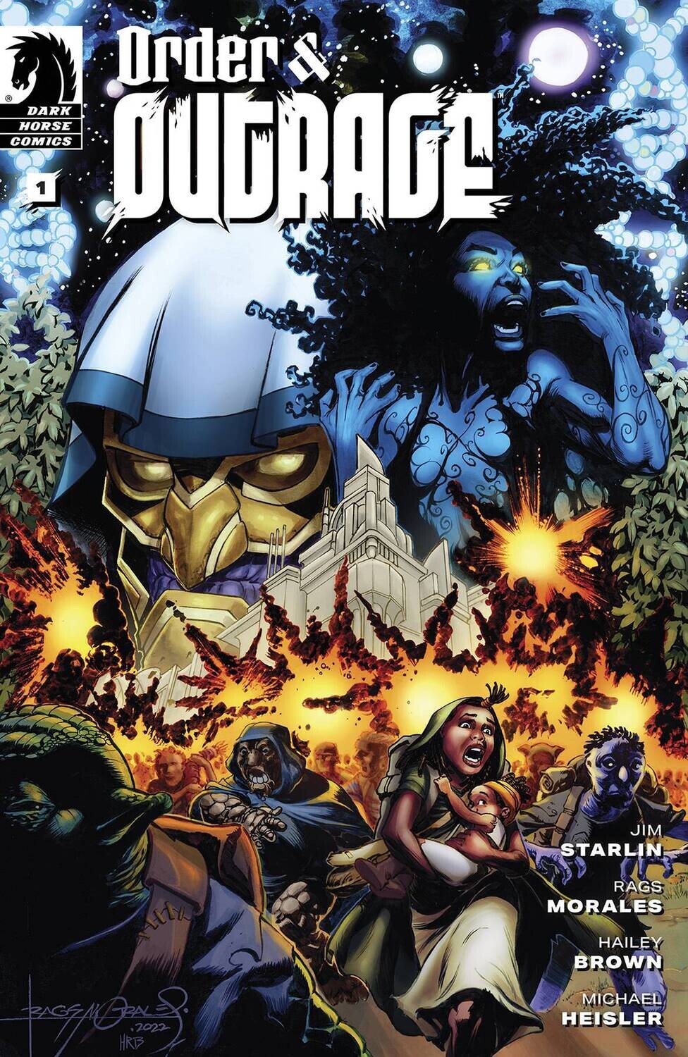 ORDER AND OUTRAGE #1 (OF 4) CVR A MORALES
DARK HORSE COMICS
(22nd March 2023)