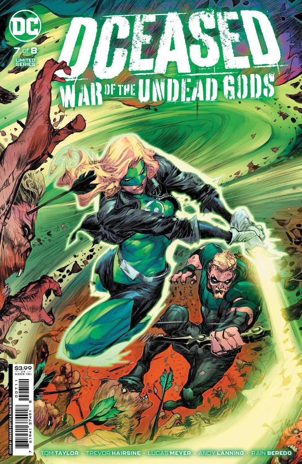 DCEASED WAR OF THE UNDEAD GODS #7 (OF 8) CVR A HOWARD PORTER
DC COMICS
(22nd March 2023)