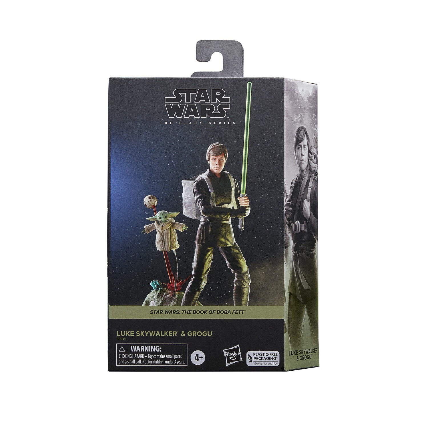 Star Wars The Black Series 6" Deluxe Luke Skywalker & Grogu Action Figure Set