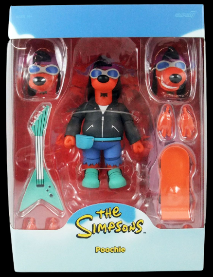 Super7 - The Simpsons ULTIMATES Wave 1 - Poochie Super7 - The Simpsons ULTIMATES Wave 1 - Poochie