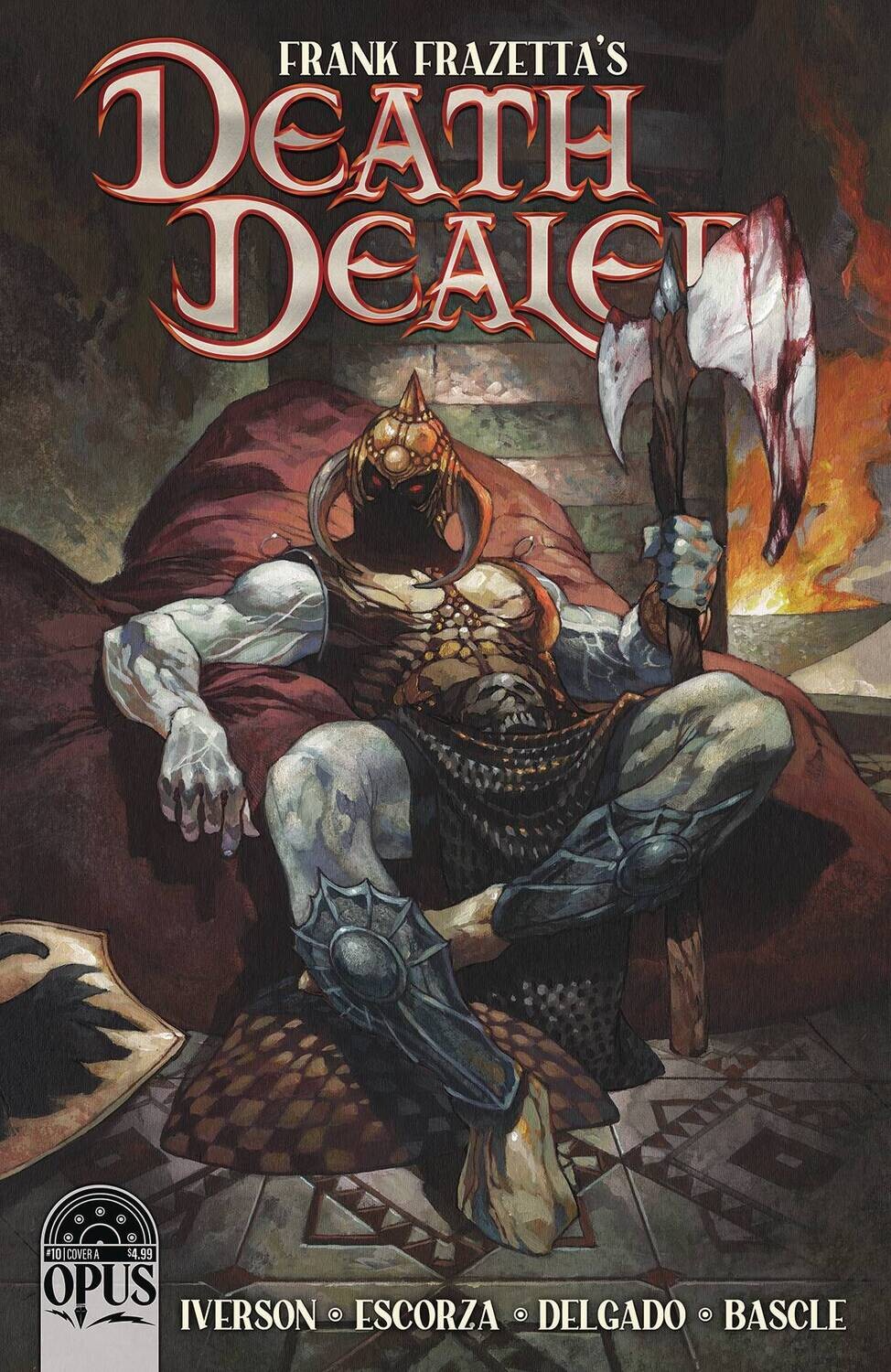 FRANK FRAZETTA DEATH DEALER #10 CVR A BIANCHI
OPUS COMICS
(29th March 2023)