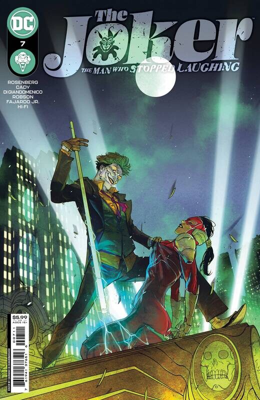 JOKER THE MAN WHO STOPPED LAUGHING #7 CVR A DI GIANDOMENICO
DC COMICS
(5th April 2023) JOKER THE MAN WHO STOPPED LAUGHING #7 CVR A DI GIANDOMENICO
DC COMICS
(5th April 2023)