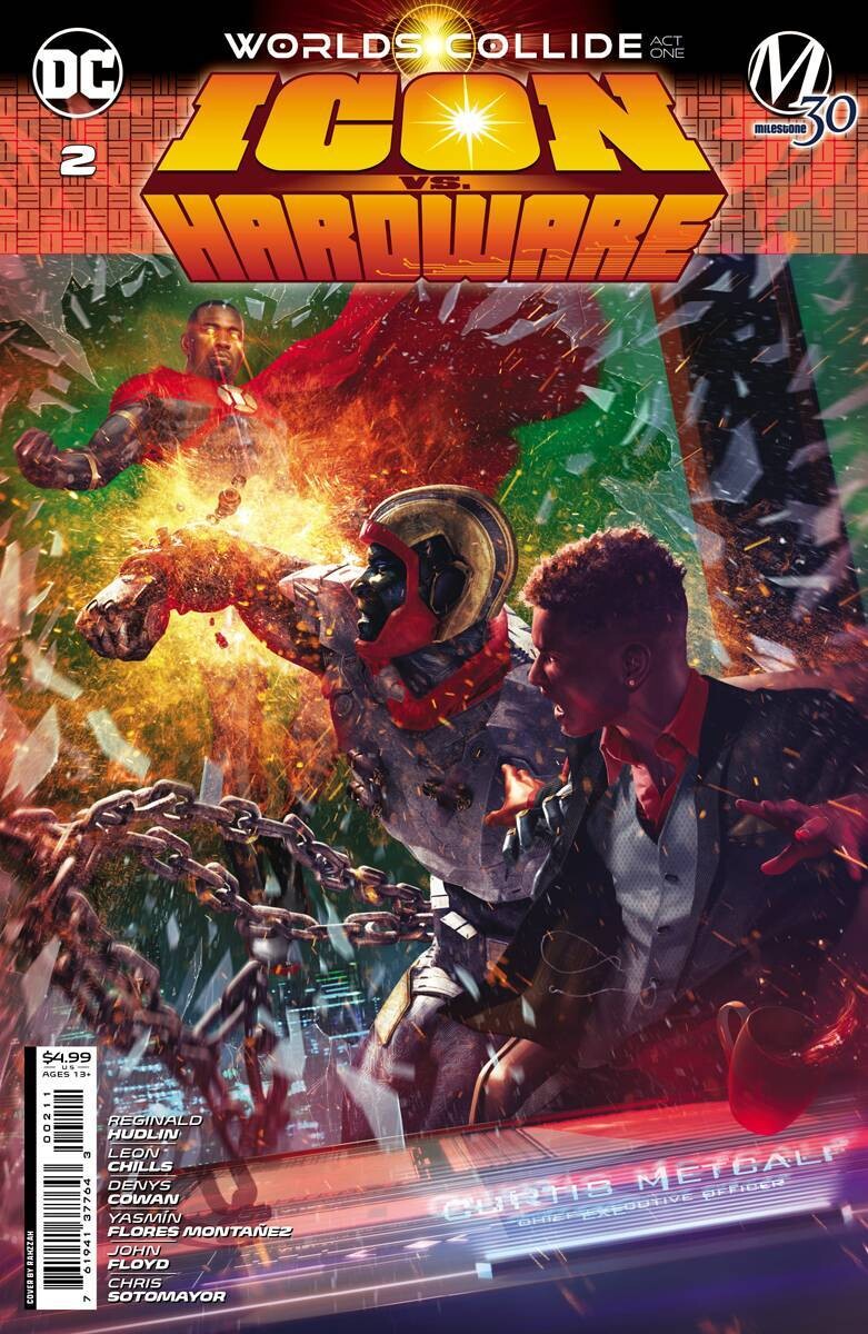 ICON VS HARDWARE #2 (OF 5) CVR A RAHZZAH
DC COMICS
(5th April 2023)
