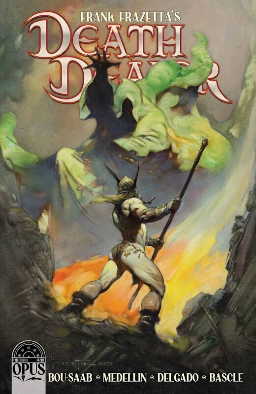FRANK FRAZETTA DEATH DEALER #11 CVR B FRAZETTA
OPUS COMICS
(5th April 2023)