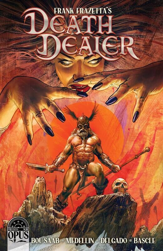 FRANK FRAZETTA DEATH DEALER #11 CVR A YAPUR
OPUS COMICS
(5th April 2023)