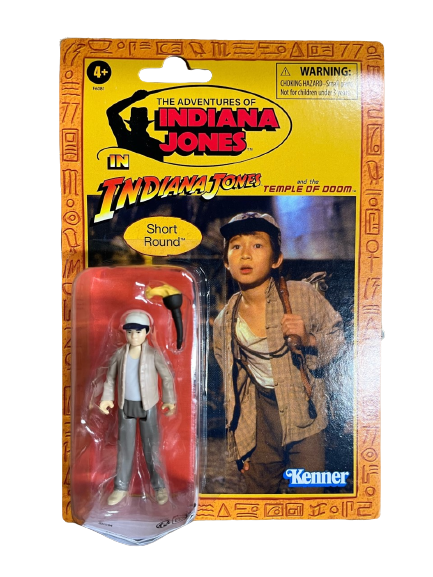 **DAMAGED CARD** Indiana Jones Retro Collection 3.73" Short Round (Temple of Doom)