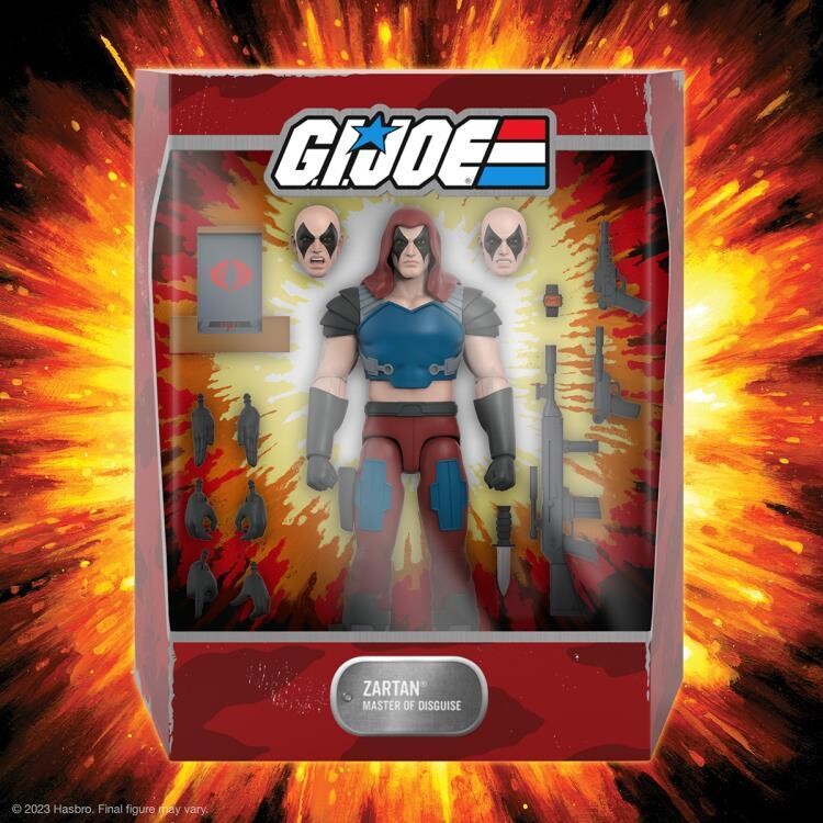 Super7 GI JOE Wave 4 Ultimate Zartan ACTION FIGURE (G.I. JOE)