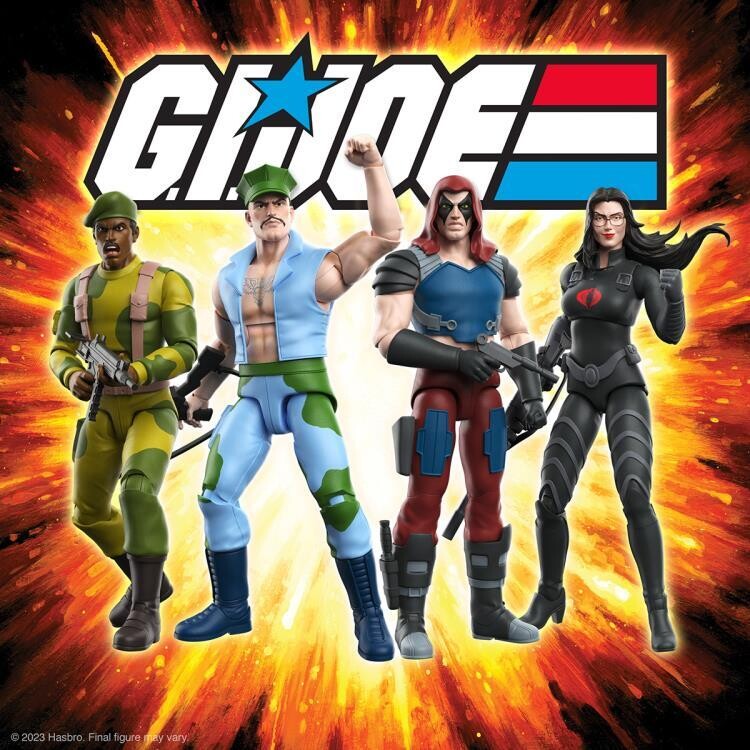 Super7 - GI JOE Wave 4 Ultimate  - SET OF 4 ACTION FIGURE (G.I. JOE)