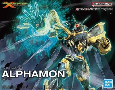 Bandai Figure Rise Model Kit - Digimon Alphamon (Amplified)