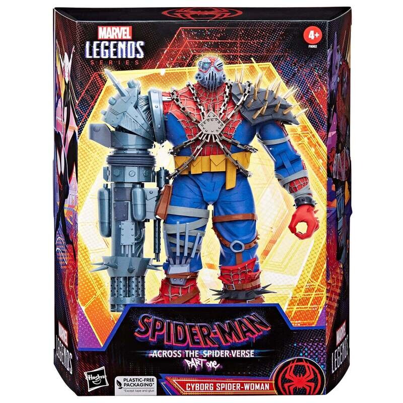 Marvel Legends 6" Spider-Man Across The Spider-Verse Wave Deluxe Cyborg Spider-Woman