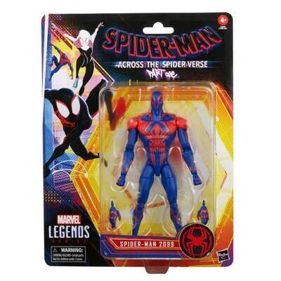 Marvel Legends 6" Spider-Man Across The Spider-Verse Wave Spider-Man 2099