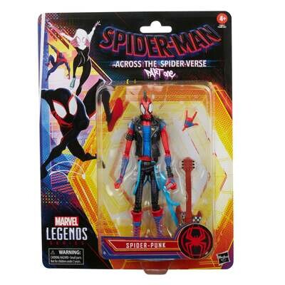 Marvel Legends 6" Spider-Man Across The Spider-Verse Wave Spider-Punk