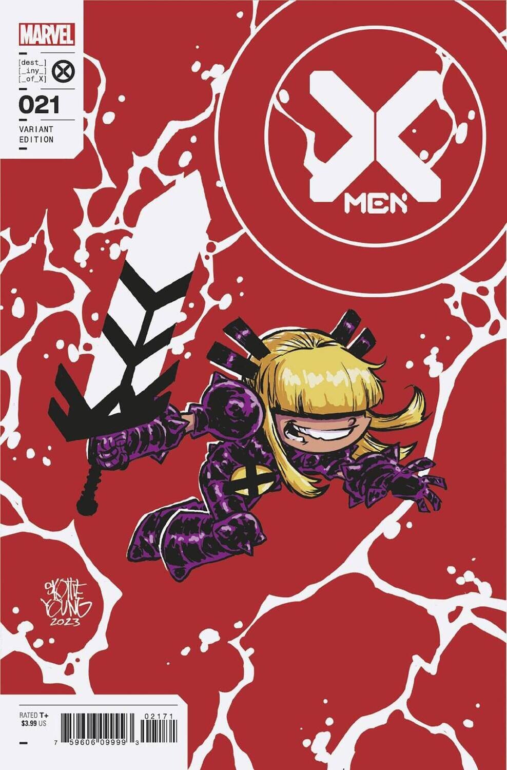 X-MEN #21 YOUNG VAR
MARVEL COMICS
(13th April 2023)