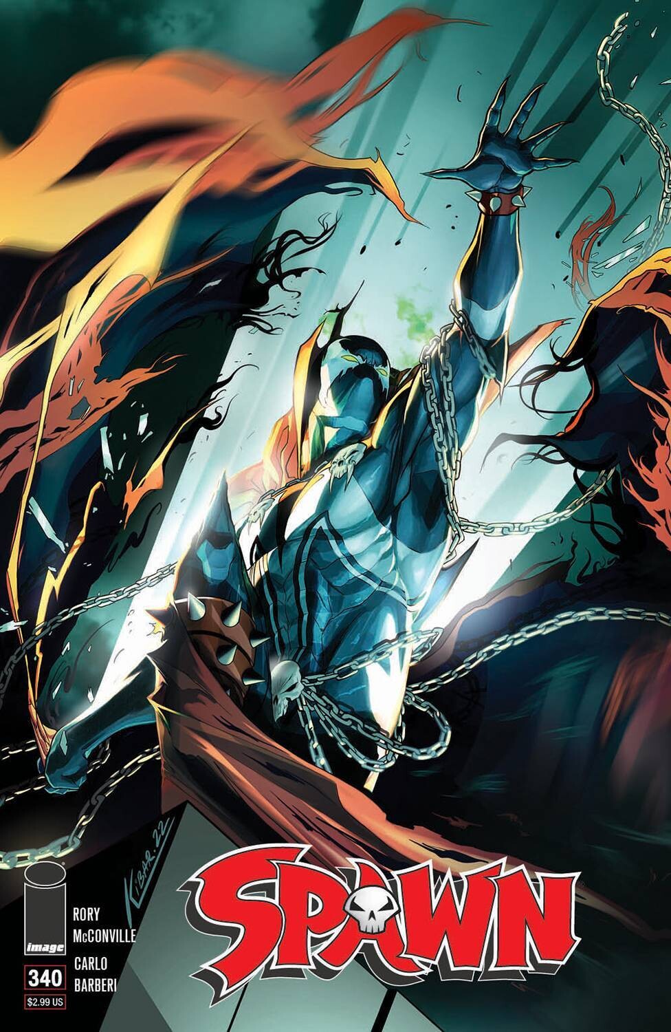SPAWN #340 CVR B KIBAR
IMAGE COMICS
(13th April 2023)