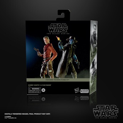 Star Wars The Black Series 6" Cobb Vanth & Cad Bane 2 Pack