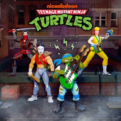 **PRE ORDER** Super7 TMNT Wave 10 Ultimate SET OF 4 (Teenage Mutant Ninja Turtles) REVISED