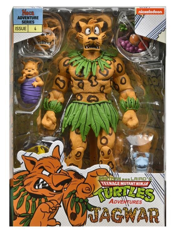NECA TMNT Teenage Mutant Ninja Turtles Adventures Jagwar (Archie Comics)
