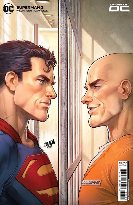 SUPERMAN #3 CVR B DAVID NAKAYAMA CARD STOCK VAR
DC COMICS
(19th April 2023)