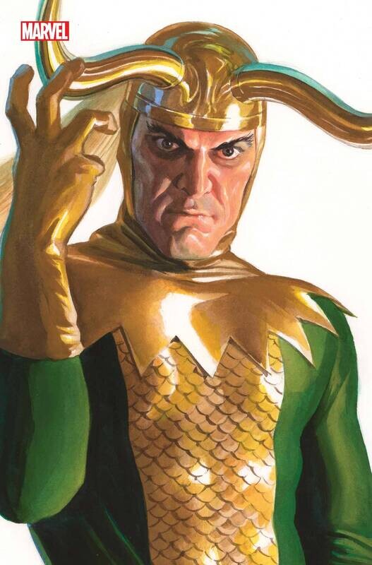 THOR #33 ALEX ROSS TIMELESS LOKI VIRGIN VAR
MARVEL COMICS
(26th April 2023)