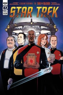 STAR TREK #7 CVR A FEEHAN
IDW PUBLISHING
(26th April 2023)