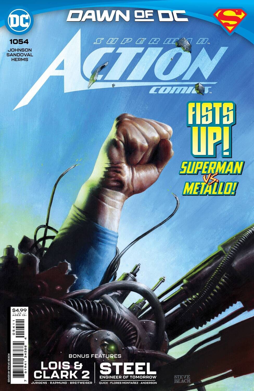 ACTION COMICS #1054 CVR A STEVE BEACH
DC COMICS
(26th April 2023)