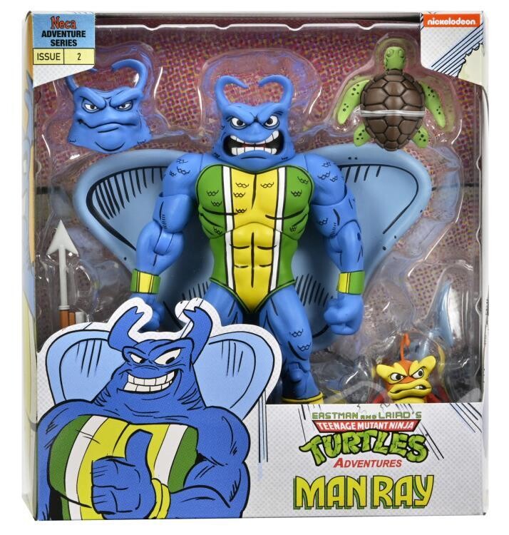 NECA TMNT Teenage Mutant Ninja Turtles Adventures Man Ray (Archie Comics)
