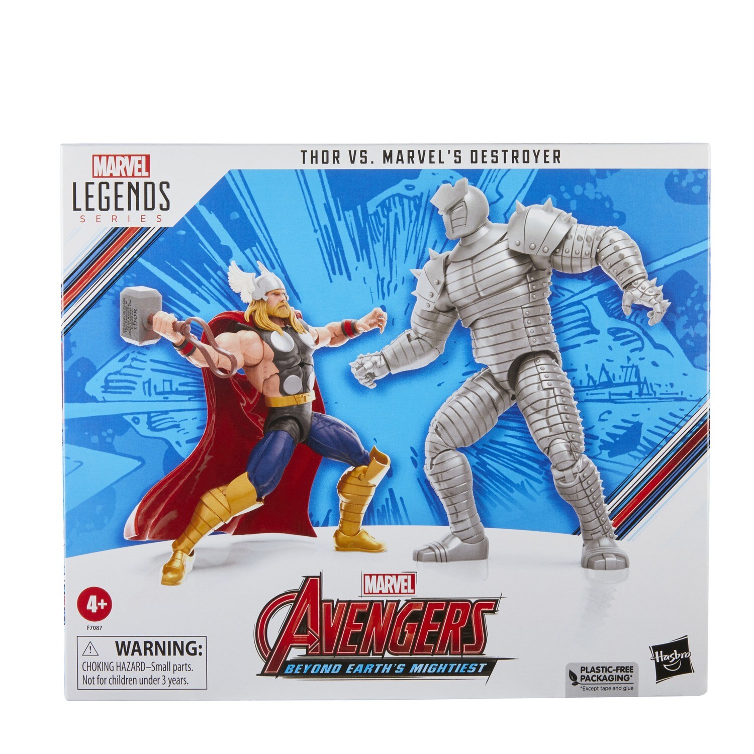 Marvel Legends Avengers 60th Anniversary 6" Thor vs. Marvel's Destroyer 2 Pack