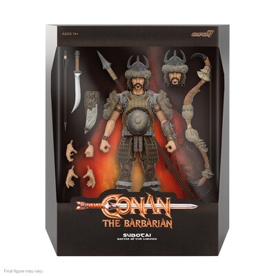 ***PRE-ORDER*** Conan the Barbarian Ultimates Wave 5 Subotai (Battle Of The Mounds)