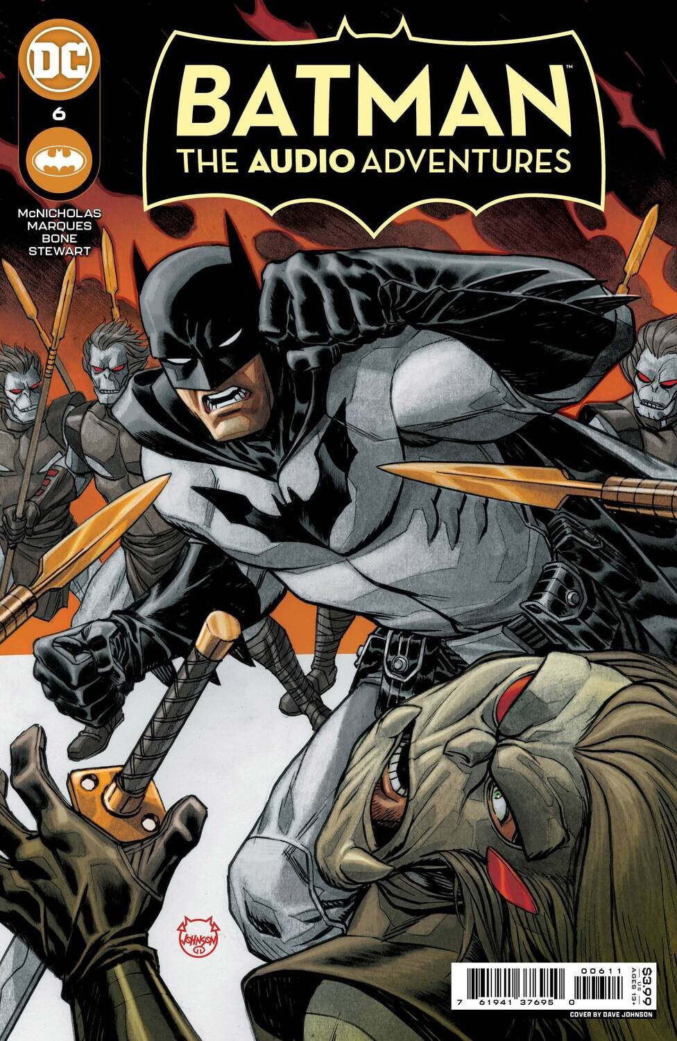 BATMAN THE AUDIO ADVENTURES #6 (OF 7) CVR A DAVE JOHNSON
DC COMICS
(4th May 2023)