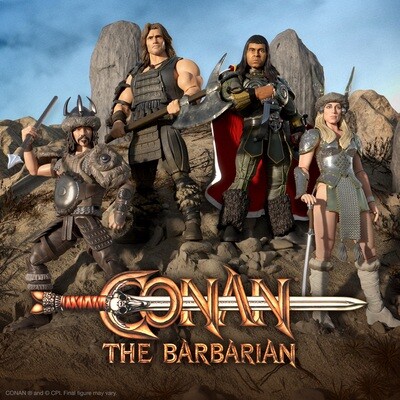 ***PRE-ORDER*** Conan the Barbarian Ultimates Wave 5 (Battle Of The Mounds) SET OF 4