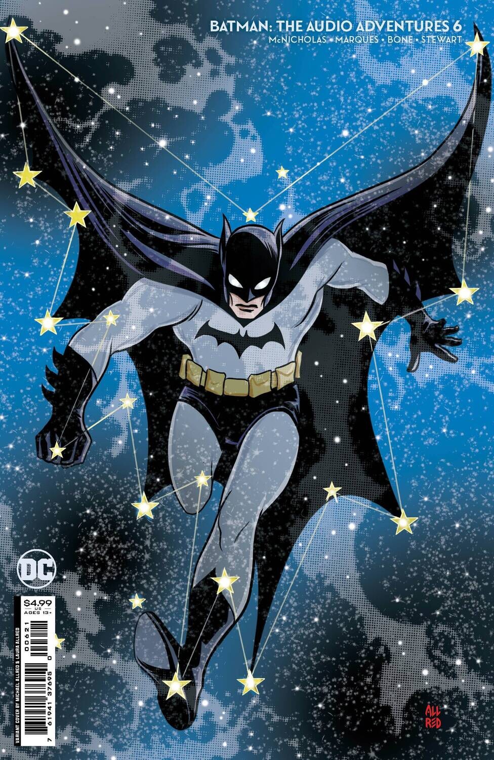 BATMAN AUDIO ADVENTURES #6 (OF 7) CVR B ALLRED CARD VAR
DC COMICS
(4th May 2023)