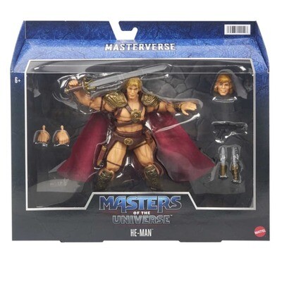 Masters of the Universe 1987 Deluxe He-Man (MASTERVERSE)