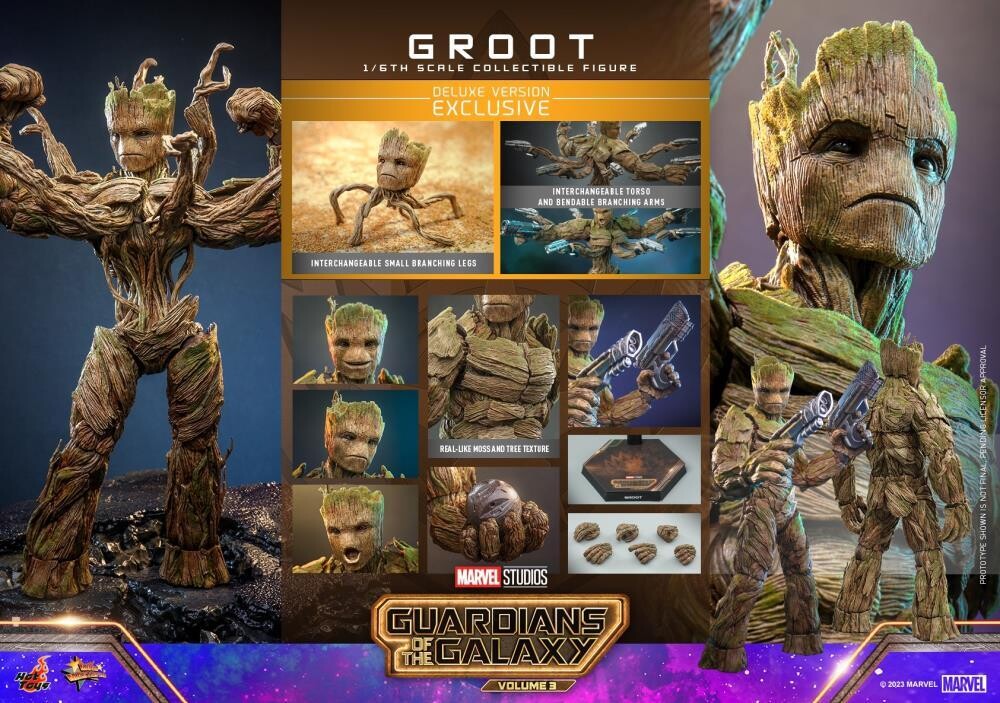 Hot Toys Groot Deluxe Version (Guardians of the Galaxy