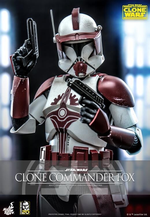 Hot Toys 1:6 Clone Commander Fox (THE CLONE WARS)
