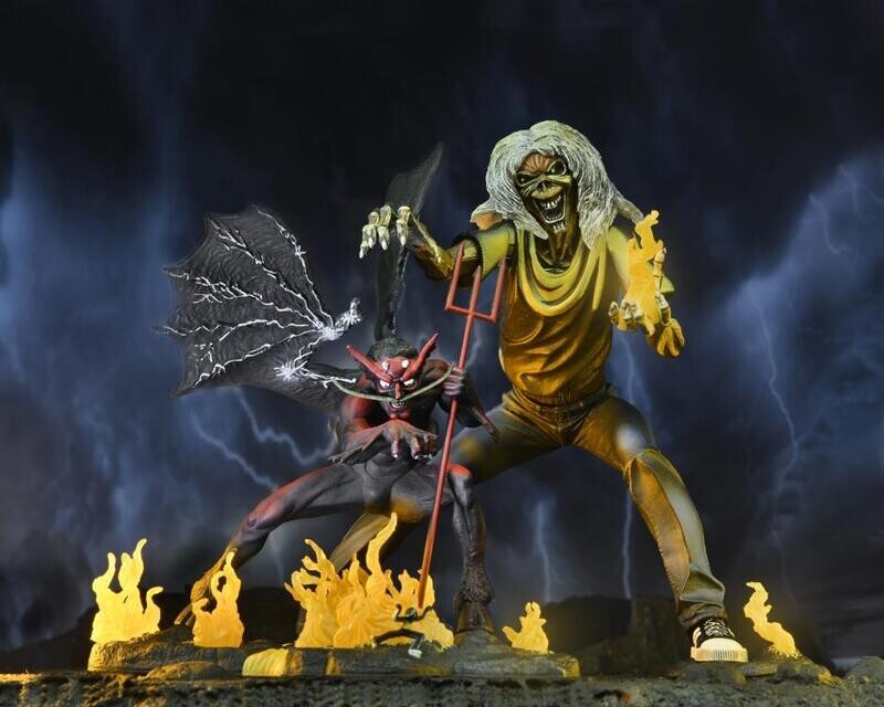 NECA 7" Scale Iron Maiden Number of the Beast 40th Anniversary Ultimate Eddie Figure