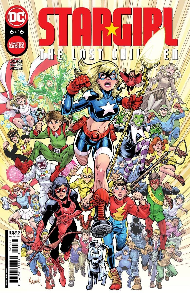 STARGIRL THE LOST CHILDREN #6 (OF 6) CVR A TODD NAUCK
DC COMICS
(10th May 2023)
