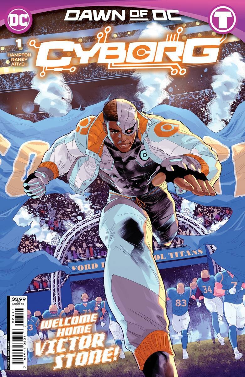 CYBORG #1 (OF 6) CVR A GALMON
DC COMICS
(17th May 2023)